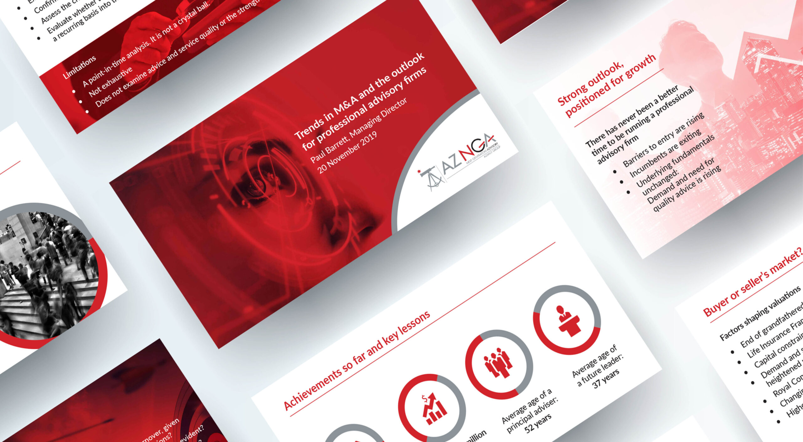 AZ NGA presentation template by Marka Creative